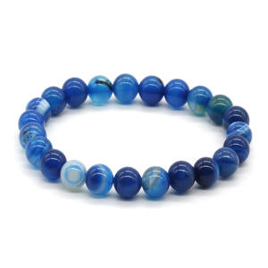 <span class=keywords><strong>Bracelet</strong></span> de soulagement de la <span class=keywords><strong>douleur</strong></span> d'époque <span class=keywords><strong>Bracelet</strong></span> de pierres précieuses naturelles pour femmes <span class=keywords><strong>Bracelet</strong></span> de perles d'agate à rayures de puissance de guérison - Product Image 6