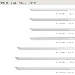 160x5x2mm Cutter Knife Blade for <b>Automatic</b> Fabric Cutter Yin Yineng Auto Cloth Cutting <b>Machine</b> - Product Image 3