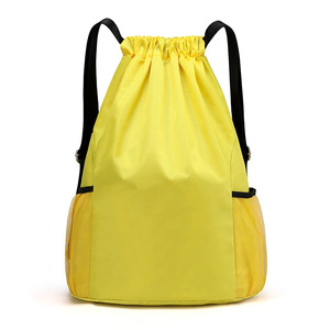 Custom Polyester Folding <b>Waterproof</b> <b>Drawstring</b> <b>Bag</b> Sport Draw Gym String <b>Bag</b> for Outdoor Casual <b>Drawstring</b> <b>Bags</b> Pack - Product Image 4