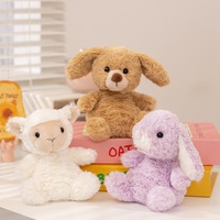 Vente en gros d'usine : Mini jouets en peluche animaux mignons et doux (lapin, ours, pingouin, chien) – Cadeau idéal pour les fêtes d'anniversaire des enfants