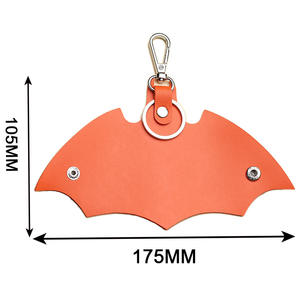 Porte-clés en cuir personnalisé pour <span class=keywords><strong>homme</strong></span> et femme, utilisation en voiture, haute qualité, écologique, durable - Product Image 2