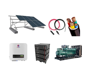 Sistema Híbrido Residencial de Energía Solar Fotovoltaica Monocristalina JINSUN - 5 Controladores MPPT/PWM, Batería de Iones de Litio 3.6-50kW - Product Image 2