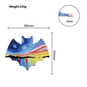 Tappetino per mouse Bat silicone sporco medio verniciato multicolore creativo simpatico notebook gioco ufficio cuscino da gioco computer portatili per ufficio - Product Image 4