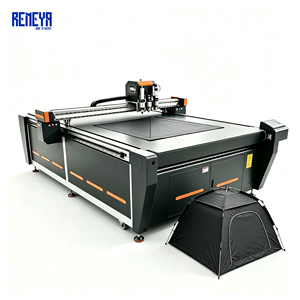 Coupe-tissu pour auvents REMEYA de qualité supérieure pour tissus composites, revêtements et adhérences, avec convoyeur - Product Image 1