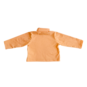 Playera <span class=keywords><strong>de</strong></span> Cuello Alto para Bebés y Niños Pequeños, Color Liso, Manga Larga, Algodón, Marca OEM - Product Image 5