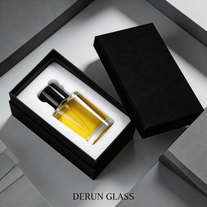 Elegante Botella de Perfume Transparente con Fondo Grueso, Personalizable, con Atomizador, 50ml 75ML, Botella de Vidrio Cristal Vacía - Product Image 5