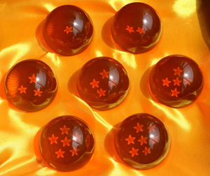 Boules de Dragon Ball de haute qualité, 7 boules, 3,5 cm, 4,3 cm, 5,7 cm, 7,6 cm, sept boules de Dragon Ball - Product Image 3