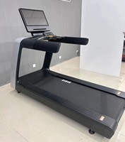 Caminadora Eléctrica Comercial para Gimnasio, Máquina de Cardio, Entrenador de Fitness para Interiores con Función de Inclinación para Gimnasio, Estudio o Entrenamiento en Casa