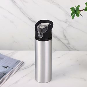 Bouteille d'eau isotherme personnalisée en alliage d'aluminium de 800 ml avec infuseur pour boire directement – Durable, portable et moderne - Product Image 5