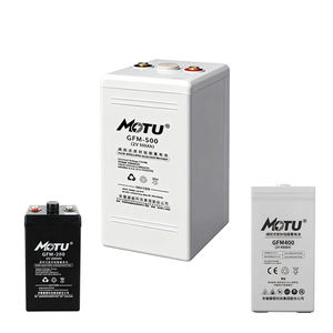 Baterías de ciclo profundo MOTU GFM500 GFM400Ah GFM200Ah para señalización ferroviaria, monitoreo de seguridad, almacenamiento de energía solar y UPS - Product Image 1