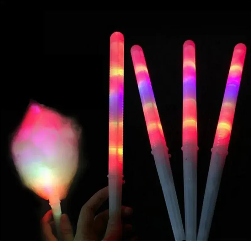 Đầy màu sắc LED Stick Flash Glow bông kẹo Stick nhấp nháy Cone cho vocal buổi hòa nhạc đêm bên Glowing LED bông kẹo cones