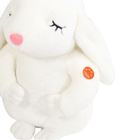 Jouet en peluche lapin endormi personnalisé, jouet en peluche électronique, lapin qui ronfle, jouet en peluche électrique