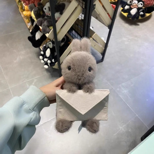 Nouvelle Peluche Jellycats British JE Lapin Postier Mignon <span class=keywords><strong>avec</strong></span> Enveloppe et Lettre d'Amour Bugs Bunny en Coton PP pour la Saint-Valentin - Product Image 4