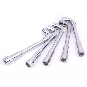 Clé à douille en L hexagonale externe 7 8 10 12 14 17 mm en acier à haute teneur en carbone chromé pour réparation de pneus - Product Image 2