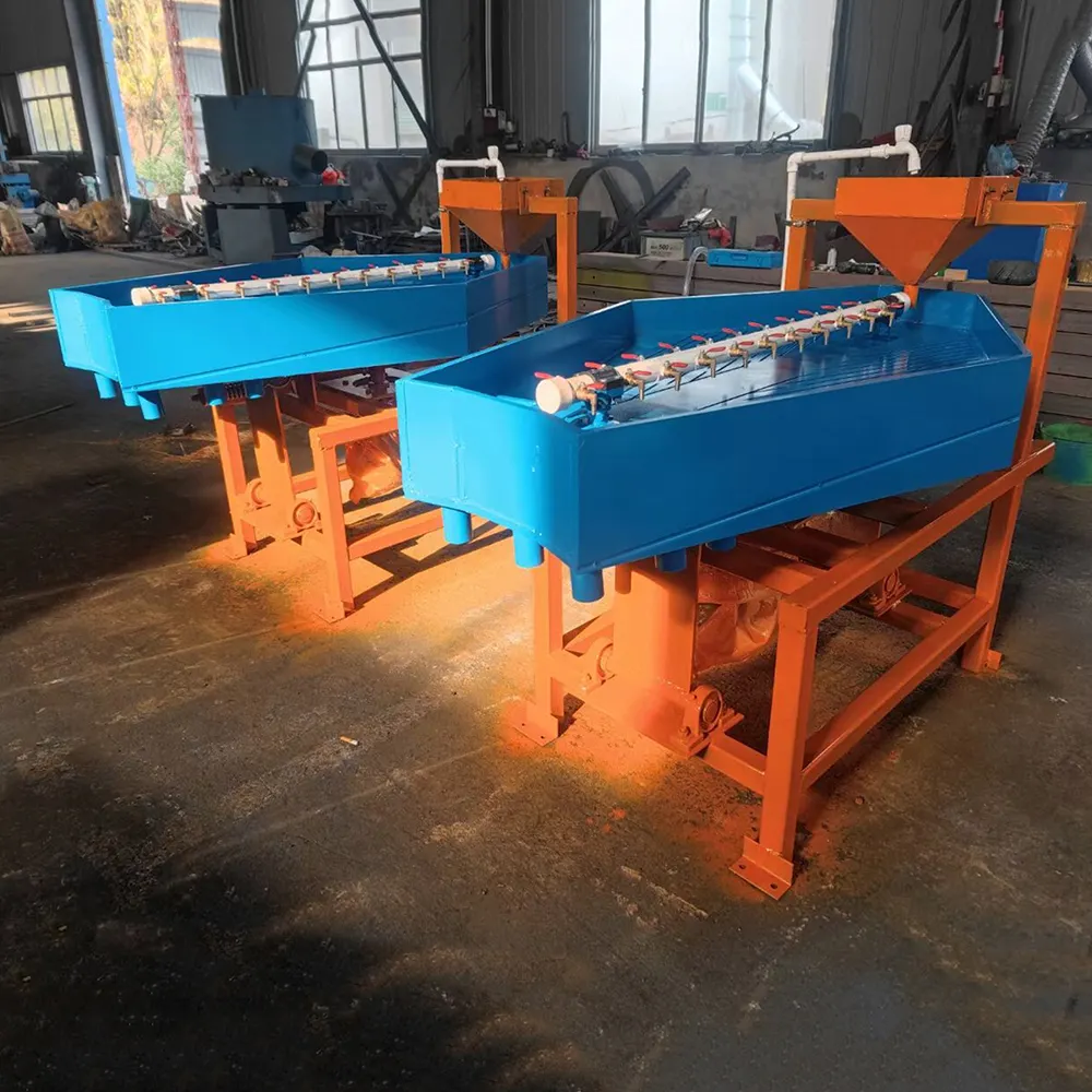 Zinc Lead Shaking Table Msi Mining Gold Vibrating Shaking Table for Sale