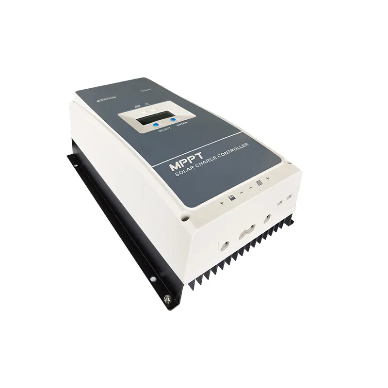 Epever-regulador epsolar con pantalla LCD, Tracer6415AN 60A 12v/24v/36v/48VDC, controlador de carga solar de trabajo automático