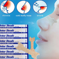 Bandes nasales en gros très vendues pour dilater les narines, favoriser une respiration fluide et prévenir le ronflement (Patchs corporels)