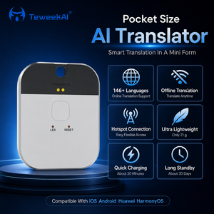T3AI มินิ AI อุปกรณ์แปลภาษา 144 ภาษา รองรับการใช้งานข้ามแอป โทรด้วยเสียงแบบออฟไลน์ แปลวิดีโอ ภาพถ่าย สำหรับการประชุม - Product Image 3