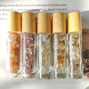 Botella <span class=keywords><strong>de</strong></span> Vidrio Esmerilado Negro Mate <span class=keywords><strong>de</strong></span> 10 ml con Rodillo, <span class=keywords><strong>para</strong></span> Perfume, Aceite, con Tapa <span class=keywords><strong>de</strong></span> Madera Granulada, <span class=keywords><strong>para</strong></span> Aceite <span class=keywords><strong>de</strong></span> Aromaterapia y Brillo Labial - Product Image 5