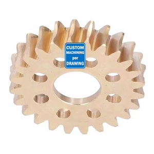 Professional CNC Machining Service Custom-Made Steel <strong>Worm</strong> Gears Set for Automation New <strong>Gearbox</strong> and Pump Components - Product Image 1