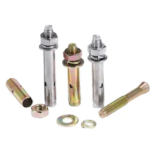 Hot selling M3 -M20 expansion Anchor Bolt with Nut Sleeve Anchors