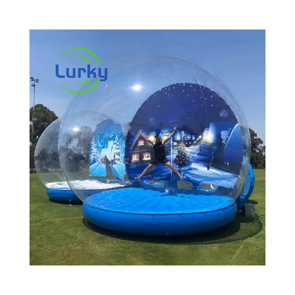 Надувной пузырь, Свадебный дом, пузырь, синий купол, отскакиваемый дом, прозрачный пузырь, выставочный Банкетный дом