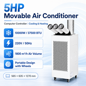 Aire acondicionado móvil con controlador de computadora de 5HP - Product Image 1