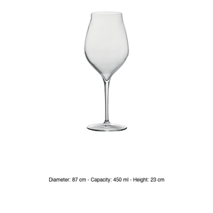 Copa de Vino Vinea 45 cl Merlot Montepulciano Cristal H 23 cm Ø 8.7 cm Luigi Bormioli - Product Image 3