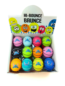 Juego de 12 Pelotas de Goma Saltarinas Stitch Hi-Bounce, Coloridas, para Niños de 4 a 6 Años, Juguete Unisex - Product Image 1