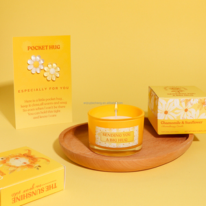 Nuovo Prodotto <span class=keywords><strong>2026</strong></span>: Set Regalo Spa a Tema Girasole per Donne, Cesto Regalo per Mamma con Set di Candele Profumate - Product Image 3