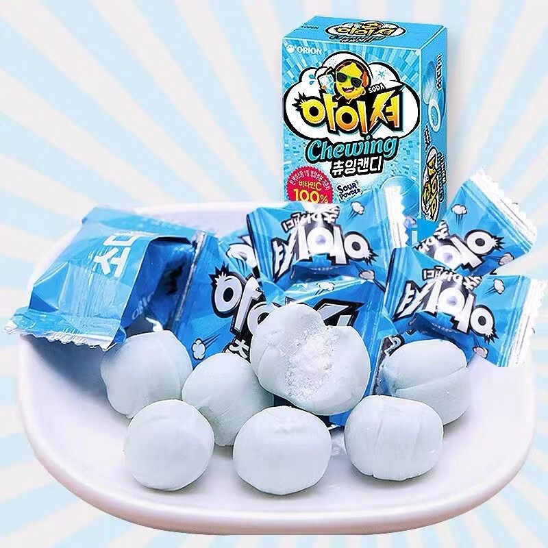 オリオンフルーツスーパーサワーキャンディグミ42g韓国輸入