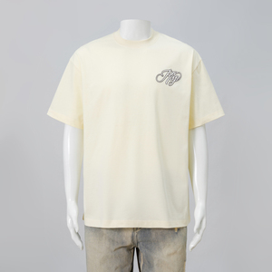 Camiseta Oversize <span class=keywords><strong>de</strong></span> Hombre con Bordado Gráfico Personalizado, Precio <span class=keywords><strong>de</strong></span> Fábrica al Por Mayor - Product Image 3