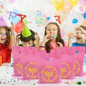 Bolsas de Regalo Huamaohengchun para Dulces y Galletas, para Fiestas de Cumpleaños, Baby Shower, Bodas, Navidad, Jubilaciones, Color Rosa - Product Image 5