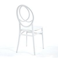 Chaise de salle à manger empilable portable en PP, écologique, très vendue, pour fêtes, événements, mariages, banquets, appartements, extérieur, salon, écoles