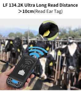 Lector RFID LF 134,2 kHz 125kHz <span class=keywords><strong>PDA</strong></span> de mano resistente con software de terminal de datos móvil Android SDK gratuito para gestión de animales - Product Image 6