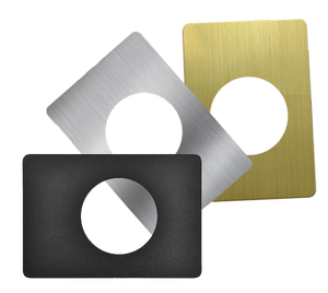 <span class=keywords><strong>Plaque</strong></span> <span class=keywords><strong>de</strong></span> couverture <span class=keywords><strong>de</strong></span> <span class=keywords><strong>serrure</strong></span> <span class=keywords><strong>de</strong></span> porte en acier inoxydable personnalisée Keyman Durable Factory Security Entry Strike Hole Cover Key Unlock Way Made China - Product Image 1