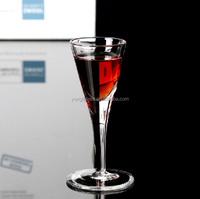 Verre à shot en verre transparent personnalisé de 10 ml, mini verre cristallin pour Baijiu, Soju, Liqueur, Saki et Sake - Vente en gros