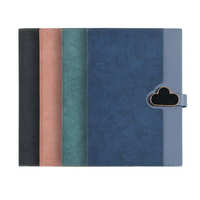 Carnet de notes A5 personnalisé à spirale avec couverture en tissu, idéal pour le bureau, au design esthétique, journal étudiant – Option cadeau