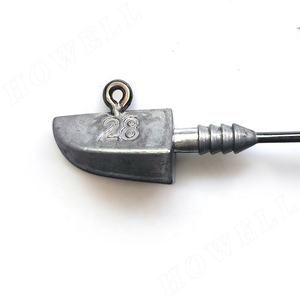 HOWELL OEM crochets <span class=keywords><strong>de</strong></span> gabarit en acier à haute teneur en carbone plate-forme <span class=keywords><strong>de</strong></span> Style <span class=keywords><strong>troc</strong></span> 28g 42g 9060 matériel <span class=keywords><strong>de</strong></span> pêche eau salée tête <span class=keywords><strong>de</strong></span> gabarit leurre pour carpe haute - Product Image 4