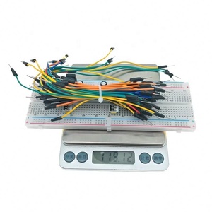 Módulo de Alimentación para Protoboard MB102 de 3.3V/5V, Protoboard de 830 Puntos para Kit Arduino, 65 Cables Jumper, Venta al por Mayor - Product Image 5