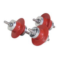Parafoudre sans interstice à oxyde de zinc HY1.5W-0.28/1.3 MOA 220V en caoutchouc silicone pour armoire basse tension de transformateur