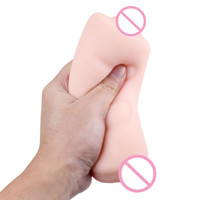 2021 Jouets sexuels réalistes pour hommes, Masturbateur masculin artificiel, Vagin oral, Fesses, Sex toys en silicone, Pocket Pussy pour homme