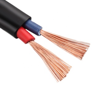 2x0.75mm 2 cores flat pvc <strong>h03vvh2</strong> <strong>f</strong> 2 0.5mm2 jacket twin flexible electric power cable ce <strong>vde</strong> <strong>approve</strong> 300v low voltage 70c high temperature wire - Product Image 1