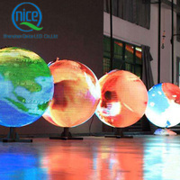 Écran d'affichage sphérique LED 3D, dispositif souple et Flexible, pour boule vidéo, P1.875 P2 P3 P4 P4.81 P5 P6, prix d'usine, livraison gratuite