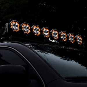 Barra de Luces LED Estroboscópicas de 22 Pulgadas y 12V para Vehículos Todoterreno 4x4, ATV/UTV, Jeep Wrangler, Barra de Luces Ámbar para Auto, Luz de Punto 4x4 - Product Image 1