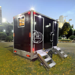 Baños Prefabricados de Fibra de Vidrio de Lujo 2025, Baños Móviles Versátiles Personalizados para Exteriores, Remolque de Baño para Eventos - Product Image 5