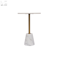 Mobilier contemporain de luxe, sphère ronde, naturel, blanc, gris, marbre, métal, acier inoxydable, coin latéral, table à thé, café
