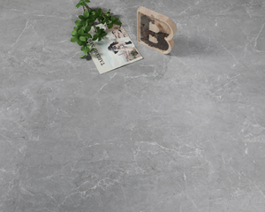 Plancher <span class=keywords><strong>stratifié</strong></span> gris pour <span class=keywords><strong>cuisine</strong></span>, couloir et salon, résistant à l'eau, effet <span class=keywords><strong>carrelage</strong></span> flottant, aspect bois, revêtement de <span class=keywords><strong>sol</strong></span> SPC - Product Image 2