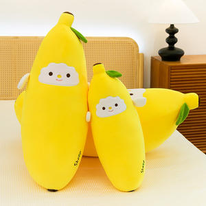 Joli petit oreiller en peluche en forme de <span class=keywords><strong>banane</strong></span> agneau endormi - un excellent cadeau d'anniversaire pour les garçons et les filles - Product Image 3