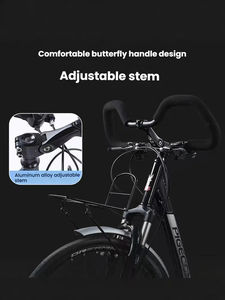 Vélo de <span class=keywords><strong>route</strong></span> compact et léger avec freins à disque et selle confortable pour les collégiens et lycéens - Product Image 2